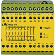 PNOZ X10 24VDC 6n/o 4n/c 3LED安全继电器